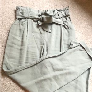 Zara paper bag pant